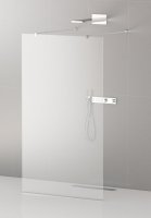 Душевая перегородка Cezares Liberta-L-2-100-120-C-Cr стекло прозрачное, кронштейн 120 см