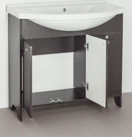 Тумба под раковину Style Line Кантри 90 Венге 