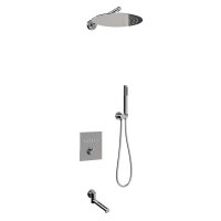 Душевая система RGW Shower Panels SP-370 встраиваемая, хром