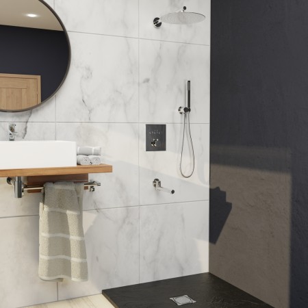 Душевая система RGW Shower Panels SP-370 встраиваемая, хром 