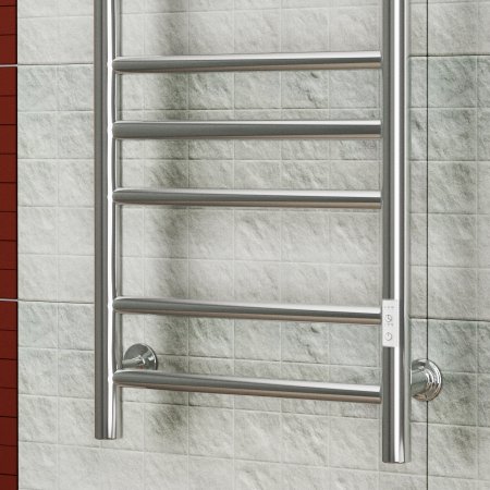 Полотенцесушитель электрический (лесенка) Маргроид В10 M0035, 40x80 см 