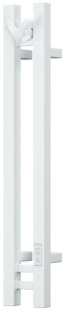 Полотенцесушитель электрический (I-образный) Bauedge Stella Square DB-0084, 13x80 см 