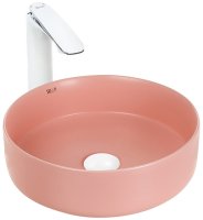 Раковина-чаша WeltWasser Elbach 3134 MP 35 10000004515 Розовая матовая