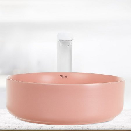 Раковина-чаша WeltWasser Elbach 3134 MP 35 10000004515 Розовая матовая 