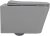 Унитаз Abber Rechteck AC1201MG подвесной Серый матовый с сиденьем Микролифт 