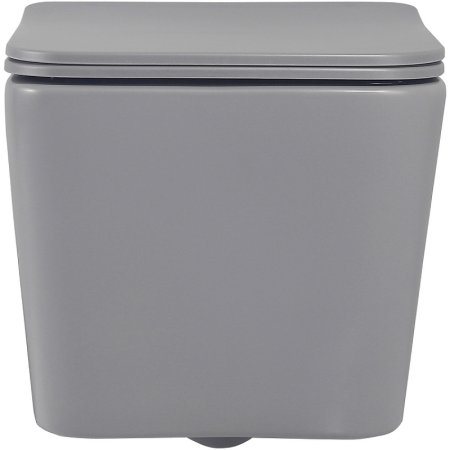 Унитаз Abber Rechteck AC1201MG подвесной Серый матовый с сиденьем Микролифт 