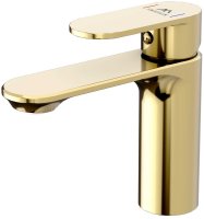 Смеситель для раковины FASHUN A1085-35, золото