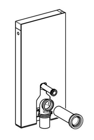 Сантехнический модуль для подвесных и напольных унитазов Geberit Monolith Premium 131.001.SJ.1 