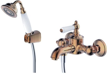 Смеситель для ванны Bravat Art F675109U-B1-RUS, бронза 