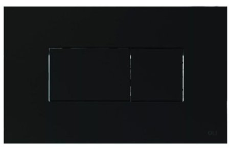 Кнопка смыва OLI Karisma 641015 черный soft touch 