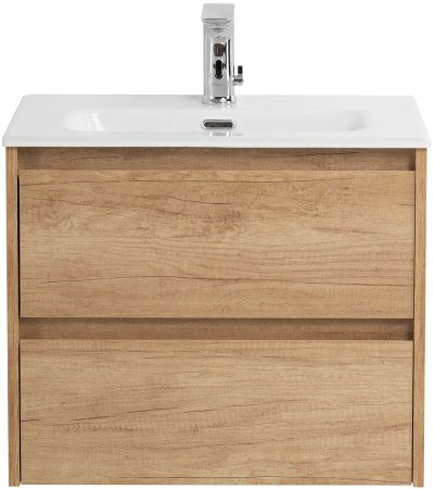 Тумба с раковиной BelBagno KRAFT 39-600/390-2C-SO-RNN Rovere Nebrasca Nature 