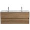 Тумба с раковиной BelBagno KRAFT-1200-2C-SO-2-RNN Rovere Nebrasca Nature