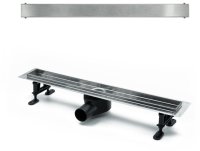 Душевой лоток (двухсторонняя решетка) TIMO Drain Protect DP20600-PG20600, сатин