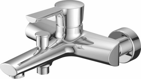 Смеситель Zorg Sanitary ZR 105 W для ванны с душем 
