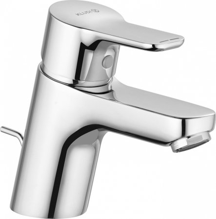 Смеситель Kludi Pure&Easy 373850565 для раковины, с донным клапаном 