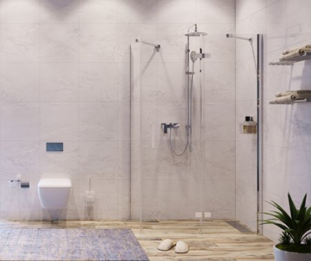 Душевой уголок WasserKRAFT Aller White 10H07RW 120x90 см 