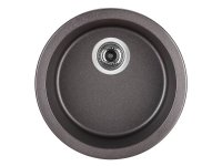 Мойка для кухни каменная Longran Ultra ULS 46х46 Оникс