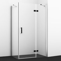 Душевой уголок WasserKRAFT Aller 10H07RB black matt, 120x90 см