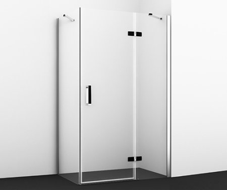 Душевой уголок WasserKRAFT Aller 10H07RB black matt, 120x90 см 