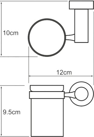 Стакан WasserKRAFT Donau K-9428 
