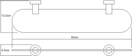 Полка WasserKRAFT Donau K-9424 