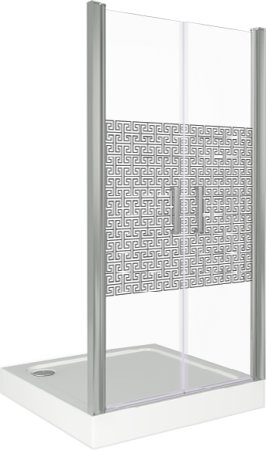 Душевая дверь в нишу Good Door Fantasy SD-90-F-CH 