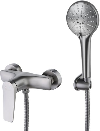 Смеситель для ванны и душа Lemark Bronx (LM3703GM) 