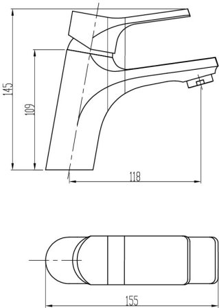 Смеситель для раковин ESKO EIGER (EG 26) 