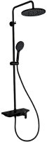 Душевая система Gappo G2495-5 Черная матовая