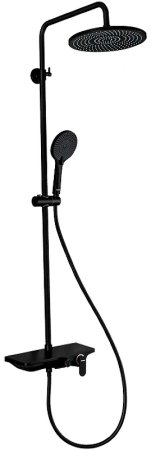 Душевая система Gappo G2495-5 Черная матовая 
