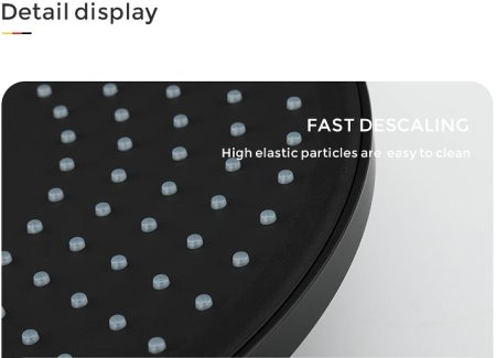 Душевая система Gappo G2495-5 Черная матовая 