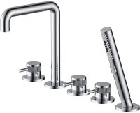 Смеситель на борт ванны Allen Brau Priority 5.31007-00 Хром