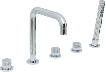 Смеситель на борт ванны Allen Brau Priority 5.31007-00 Хром 