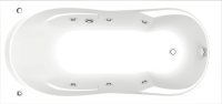 Акриловая ванна Bas Ахин 170 см с г/м + средство