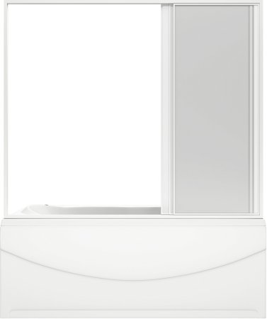 Акриловая ванна Bas Ахин 170 см с г/м + средство 