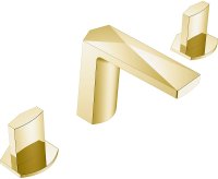 Смеситель для раковины Boheme Venturo 150-MG-ICE Золото матовое