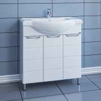 Тумба Родос 80 с умывальником Классик 80