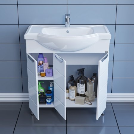 Тумба Родос 80 с умывальником Классик 80 