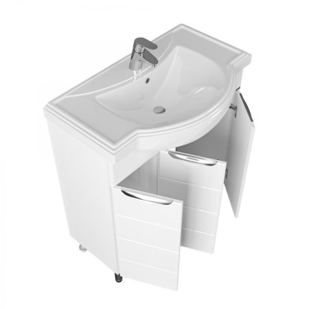 Тумба Родос 80 с умывальником Классик 80 