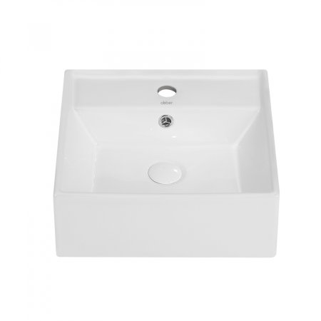 Раковина накладная ABBER Rechteck AC2208 белая 