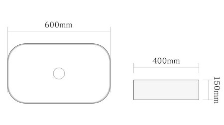 Раковина SantiLine SL-7022MM накладная 