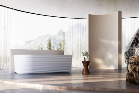 Акриловая ванна ABBER AB9438-1.7 R белая 