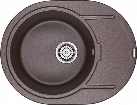 Мойка кухонная Paulmark Oval PM316502-CO кофе 