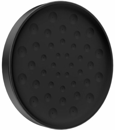 Комплект верхнего и ручного душа Vincea Inspire VSHH-3I2AHGM Вороненая сталь 