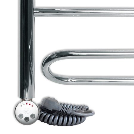 Полотенцесушитель электрический Ника Curve ЛZ 60х60 левый тэн 