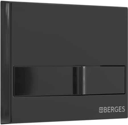 Инсталляция Berges Novum L6 040216 для унитаза с Черной глянцевой клавишей смыва 
