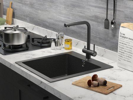 Смеситель Paulmark Skalen Sk213020-308 для кухонной мойки 