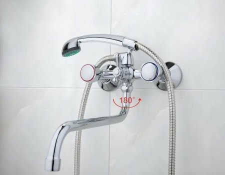 Смеситель для ванны Frap H09 F2209 универсальный Хром 