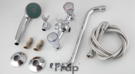 Смеситель для ванны Frap H09 F2209 универсальный Хром 