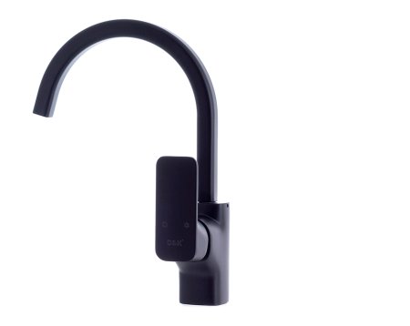 Смеситель D&K Berlin Technische DA1432425 для кухонной мойки, черный 